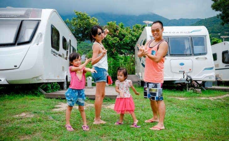 「仨V2」初體驗。塘福露營車 (Day 2)