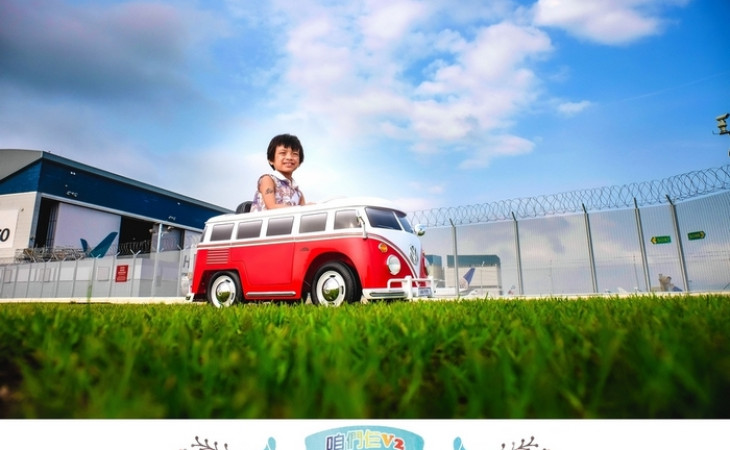 「餓O靚之VAN (小童版)」出巡記 @ 飛機維修區  [8歲3個月+5歲2個月]
