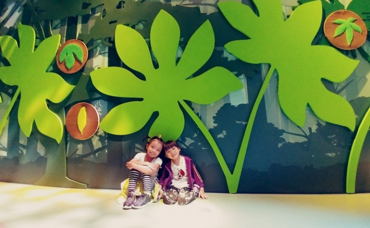 參觀。「生物多樣性展廳」 @ 香港科學館 [8歲9個半月+5歲8個月]