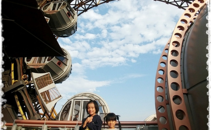 (Part 2) 澳門一日遊。澳門科學館+…  。母女仨的日子 [8歲10個半月+5歲9個月」