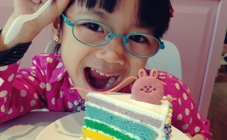 [生日節目篇] 深圳LINE CAFE + BONS BONS HELLO KITTY CAFE。海岸城 [巧巧的6歲生日