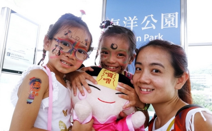 哈囉喂全日祭2017。海洋公園。母女仨的日子 [9歲8個月+6歲7個月]