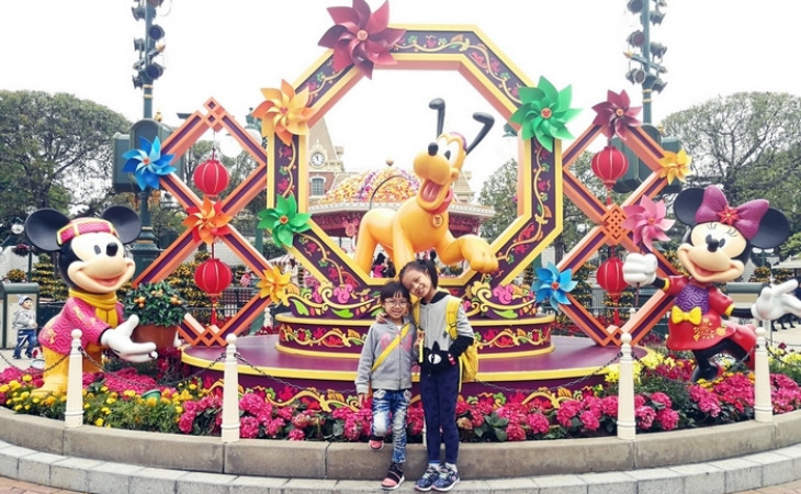 久違了的「奇妙處處通」。香港迪士尼樂園  [10歲1個半月+7歲]