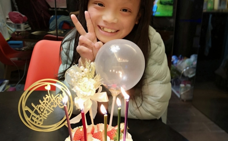 『咱們仨V2』的11歲靖天 + 特制生日蛋糕篇!!!!!!