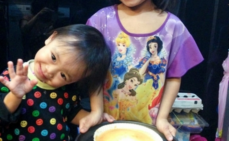 無印良品。芝士蛋榚。親子廚房 [5歲2個月+2歲]
