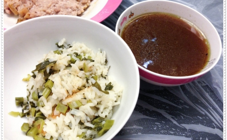 初試。上湯菜飯