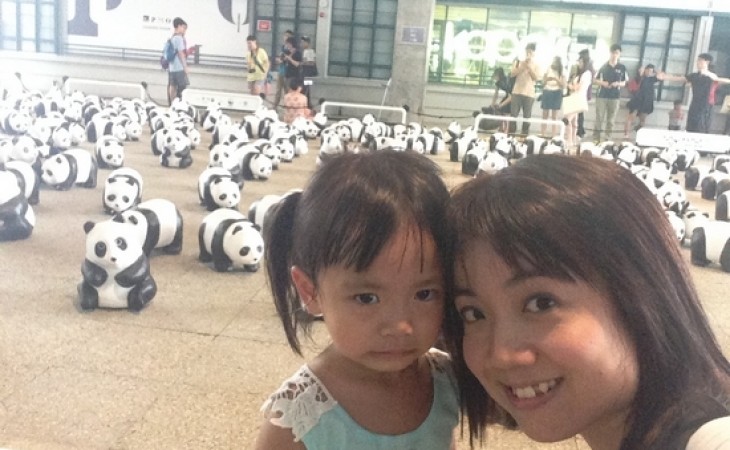 巧。1600熊貓遊香港 • 創意X保育展 [3歲5個月]