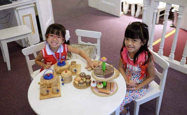 茶具文物館。母女仨的日子 [7歲9個半月+4歲7個半月]
