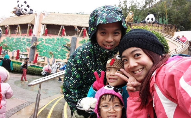 攝氏2.4度的海洋公園。冰極餐廳  [8歲+4歲11個月]