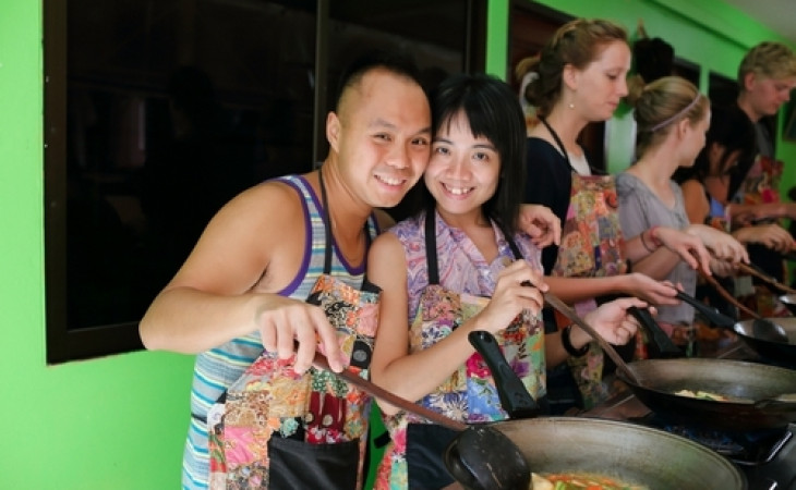 [煮泰菜, Silom Thai Cooking School] 他與她的曼谷遊 2013